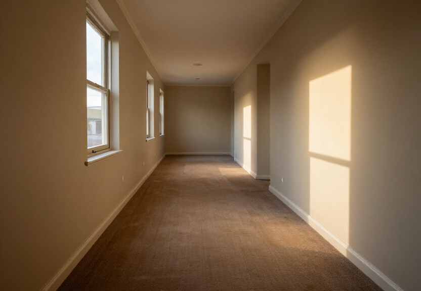 Dry and restored living room in Engadine after flood cleanup